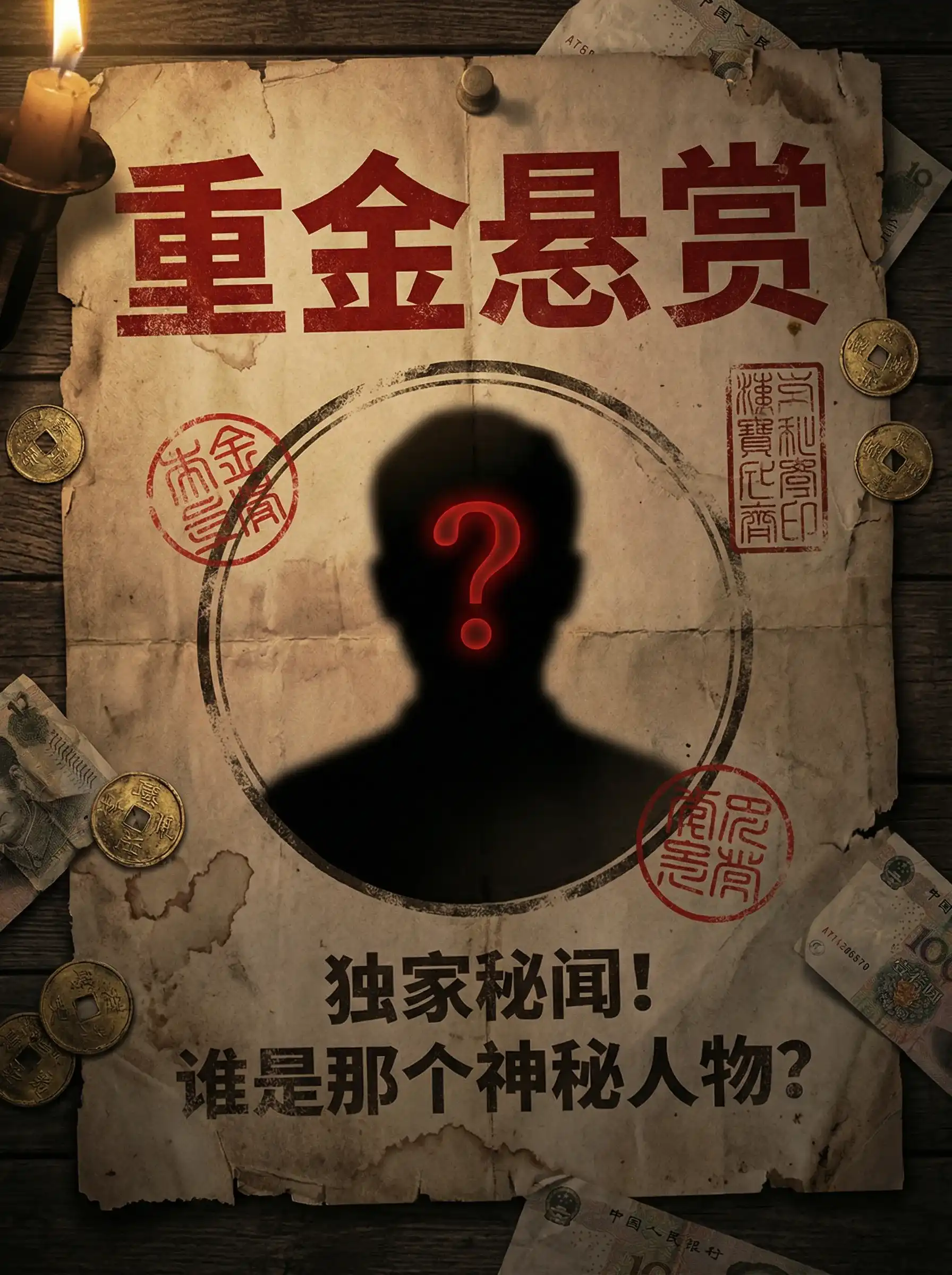 美之罪 - 重金悬赏线索征集令